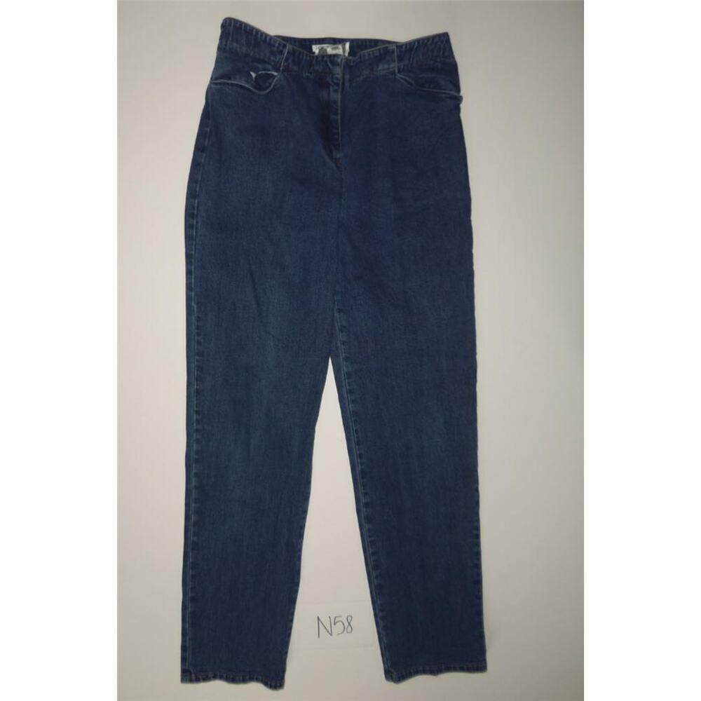 Jones Sport Blue Jeans Size 8 Stretch Womens -0813N58